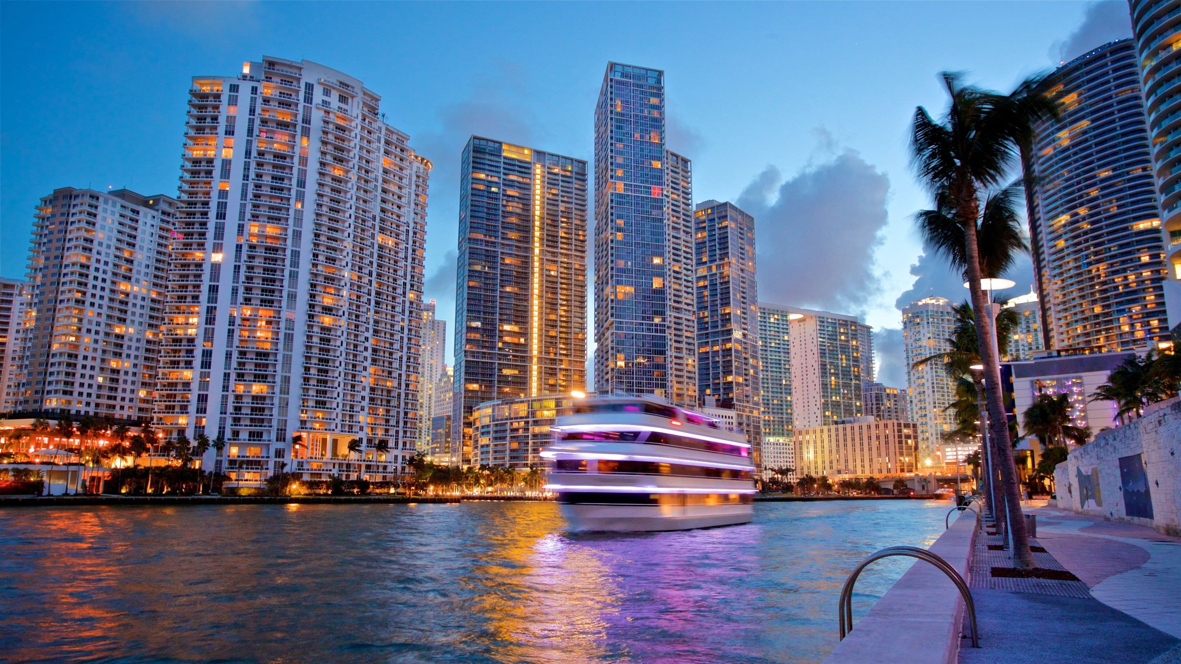 Miami skyline and investment property market